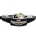 MILIDE Running Belt Waist pack for iphone x 8 7 plus With Reflective Strips Runner Workout | Waterproof Canvas Runners Belt|Phone Fanny Pack For Men,Women,Hiking Cycling,Travel,Workout,Sports