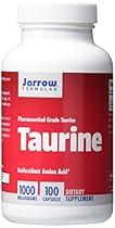 Jarrow Formulas Taurine, Brain and Memory Support, 1000 mg, 100 Caps