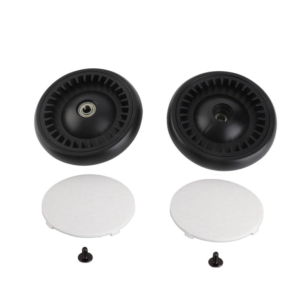 Baby Stroller Wheel, 360 Degree Rotation Baby Strollers Rubber Wheels Yoyo Pram Wheels Rear Accessories Replacement Front Back Wheels Universal