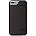Body Glove Satin Wallet Series Case for Apple iPhone 7 Plus - Black and Charcoal