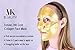 Anti-Aging Gold Face Mask – 24 K Collagen Rejuvenating Facial For Skin Brightening & Anti-Wrinkle Effects With Pack of 3 By MJK Beauty