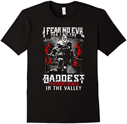 Mens VIKING VALHALLA T-SHIRT 2XL Black