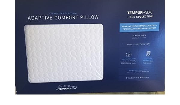 Amazon Com Tempur Pedic Adaptive Comfort Memory Foam Queen Pillow