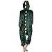 Adult Animal Dinosaur Onesie Sleepwear Pajamas Kigurumi Cosplay Costume Fun Loungewear for Men Women Teens Ultra Plush with Hood (Medium)
