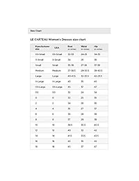 LE CHÂTEAU - Vestido de cuello para mujer