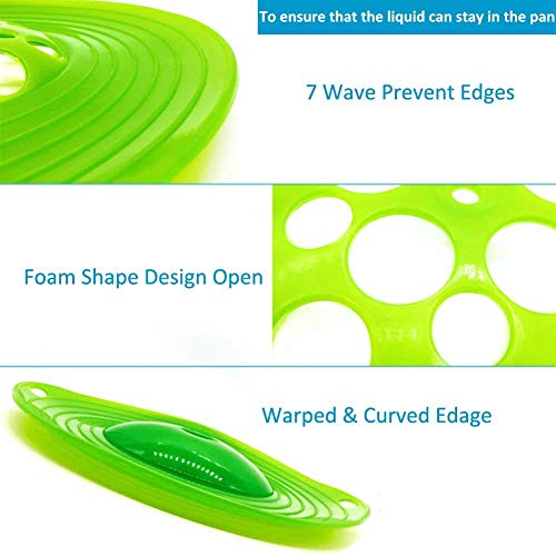 Pot Cover Spill Stopper Lid Thicken Silicone Boil Over Spill