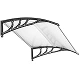 Metal awning for front door