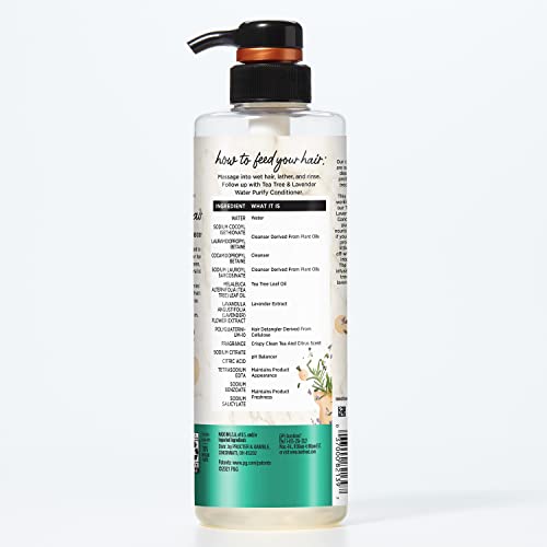 Hair Food SulfateFree Shampoo, Dye Free Purifying Treatment, Tea Tree
