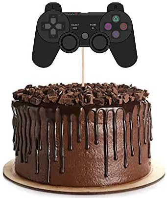 Ak Giftshop Lot De 14 Manettes De Jeu Pour Ps4 Motif Anniversaire Evenement Fete Ustensiles A Patisserie Accessoires De Decoration