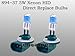 881, 862, 886, 894, 896, 898 37.5W Fog Lights Xenon HID Super White Direct Replacement Light Bulb