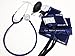 EMI #311 BLACK Pediatric Aneroid Sphymonamoneter Set Child and Infant cuff Plus Basic Dual Head Stethoscope
