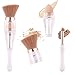 Makeup Brushes Zoreya(TM) 3 in 1 New TRIO Complexion 3x High Efficient Multipurpose Professional Designed Makeup Brushes set Kit with Maximum Application, Angled Brush, Blender Sponge (Blending Set)