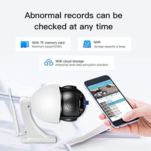 VSTARCAM 4MP PTZ Camera Outdoor, 18X Optical Zoom Smart WiFi Security