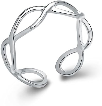Fashion Ring 925 Sterling Silver Ring Rose Gold/Silver for Women/Girls