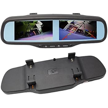 800x480 Hd Dual Screen Mirror Monitor 43