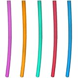 5 pc Deluxe Wacky Noodles - Foam Floating Swim Noodles - Made in the USA - Choose from 52" or 48" - Assorted Colors or Choose 1 Color