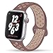 YC YANCH Greatou Compatible for Apple Watch Band 38mm 40mm,Silicone Sport Band Replacement Wrist Strap Compatible for iWatch Series 5/4/3/2/1,Nike+,Sport,Edition,S/M,Smokey Mauve Particle Beige