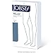 JOBST Relief Thigh High Graduated Compression Stockings, 15-20 mmHg - Comfortable Unisex Design with Silicone Dot Band - Open Toe, Beige, Large