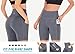Ewedoos Women Shorts with Pockets – High Waist Running Shorts Women Workout Non See-Through Yoga Shorts (Ew321 Gray, Medium)thumb 2