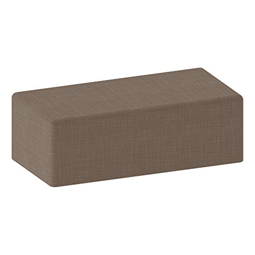 Learniture Structured Rectangle 12" H Stool -Flexible Modular Collaborative Sof…