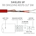 Replacement Solo 3 3.5mm Audio Cable Cord Wire with Inline Mic and Control Audio Extension Cable Compatible with Beats by Dr Dre Headphones Solo/Studio/Pro/Detox/Wireless/Mixr/Executive/Pill (Red)