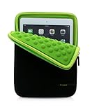 X-super Compatible Ipad Pro 9.7 Shockproof Pouch Neoprene Replacement Sleeve Case Cover Protective Pouch Organizer (Green)