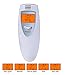 Pocket Bad Breath Tester Odor Detector Health Care Gadgets Breathalyzer Analyzer Breathe Smell Checker (Gray)