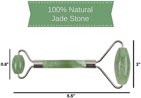 Sacred Weapon Jade Roller | Premium Face Roller Jade Massager | SPA Face Massage Tool | Face Massage Roller for Self-Treatment | Facelift Wrinkle Remover Skin Care Tools | Anti Aging Massage Roller