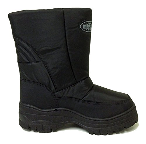 Alaska Mens Sj100 Snow Boot,Black,8 - Thumbnail 3