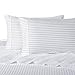 OnlineBestDeal's Split-King: Adjustable King Bed Sheets - 5PC Bed Sheet Set - 100% Egyptain Cotton - 300 Thread Count - 18