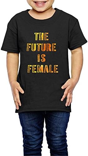 LittleMonsterLove The Future Is Female Toddlers' Casual T Shirt Comfy Short Sleeve Top Tee Round Neck 3 Toddler