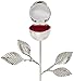 Elegance Long Stem Rose Ring Holder, 9
