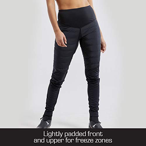 Craft Women's Thermal Primaloft Nordic Tights- for Cross Country Skiing Black