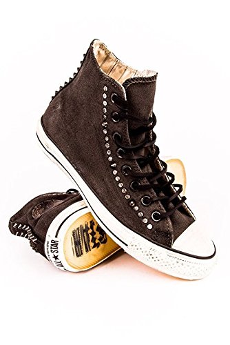 Converse by John Varvatos Men's Shoes Painted Hardware Black/White 145387C