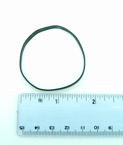 Black High Heat UV Resistant #32 Platinum Crepe Rubber Band (3â€ x 1/8â€) Premium Angler 200-210 Count (32-1/4lb)