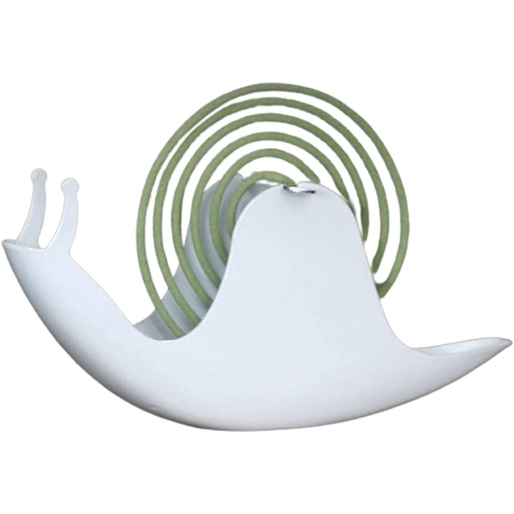 Mosquito Coil Holder Made of Metal, 2 Pieces Creative Snail Shaped Mosquito Spiral Holder Portable Mosquito Coil Holder Desktop Ornaments Outdoor