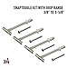 TOGGLER SNAPTOGGLE Drywall Anchor with Included Bolts for 1/4-20 Fastener Size; Holds up to 265 pounds Each in 1/2-in Drywall by TOGGLER (4 Pack)