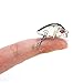 VTAVTA Bass Fishing Lures Crankbaits Mini Fish Lures Topwater Fish Wobblers Baits Lifelike Swimbaits for Freshwater Saltwater Fishing Pack of 5