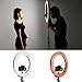 Neewer Camera Photo Studio Dimmable 18 inches/48 centimeters 75W(600W Equivalent) 5500K Ring Fluorescent Continuous Light and Stand Kit for Photography YouTube Vine Self-Portrait Video Shooting