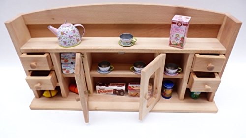 Kinder-Kaufmannsladen 1031G - Holz - Kaufladen für Tisch oder Spielständer – Bild 4