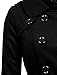 NE PEOPLE Womens Classic Double Breasted Pea Coat with Belt