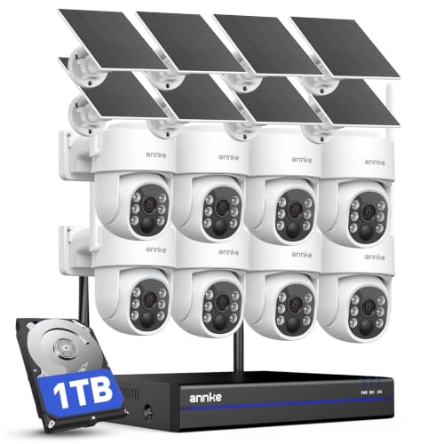 ANNKE Solar Wireless Security Cameras