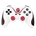 Wireless Game Controller for Sony Playstation 3 PS3 White Red