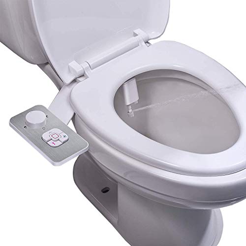 Toilet Seat SAMODRA Nonelectric Cold Water Bidet Toilet Seat