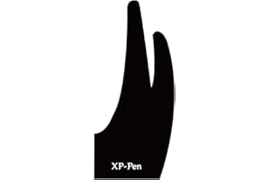 XP-PEN Professional Artist Glove for Graphics Drawing Tablet Graphic Monitor Suitable for Right Hand and Left Hand Free Size
