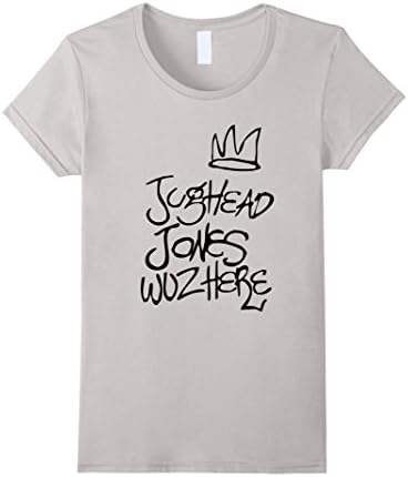 Womens JUGHEAD WUZ HERE Tees Small Silver