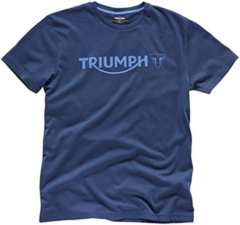 Triumph Motorcycles Logo T-Shirt Navy