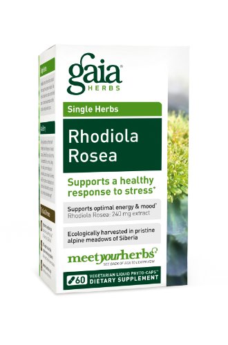 Gaia Herbs Rhodiola Rosea Liquid Phyto-Capsules, 60 Count Gaia Herbs Rhodiola Rosea Liquid Phyto-Capsules, 60 Count