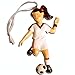 ChalkTalkSPORTS Soccer Christmas Ornament | Girl | Blonde