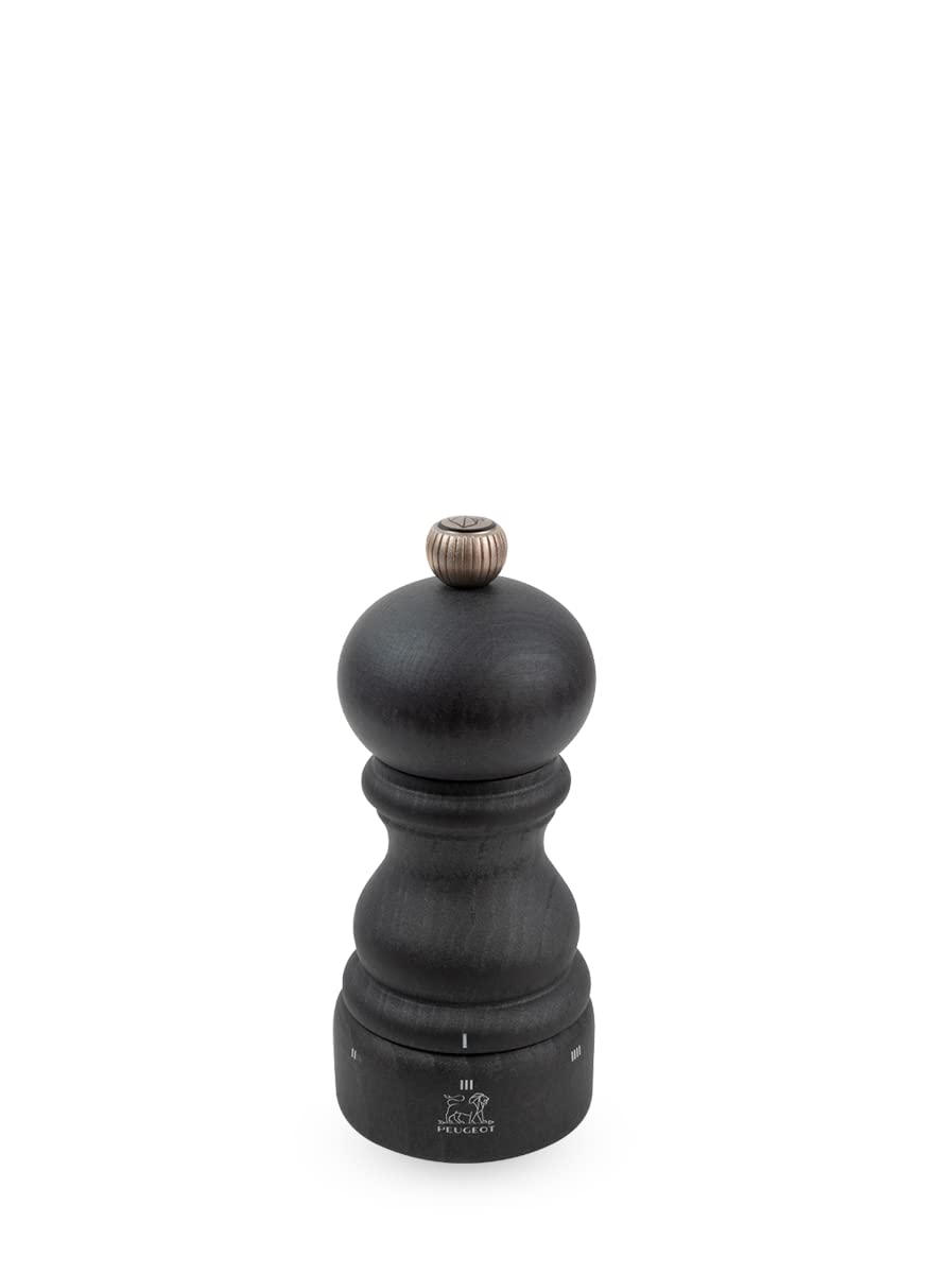 PEUGEOT - Paris u'Select 12 cm Pepper Mill - 6 Predefined Pepper Grinder Settings - Made with PEFC Certified Wood - Made in France